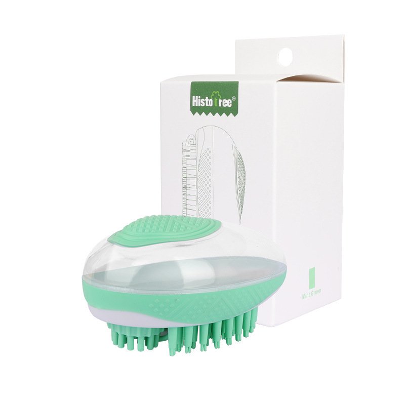 Dog & Cat Bath Brush with Built-In Shampoo Dispenser - 2-in-1 - Image 6