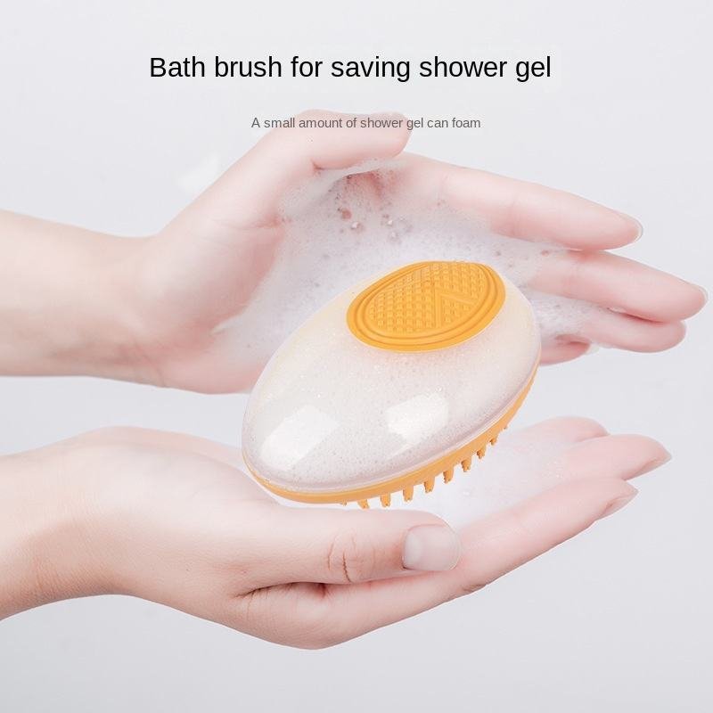 Dog & Cat Bath Brush with Built-In Shampoo Dispenser - 2-in-1 - Image 4